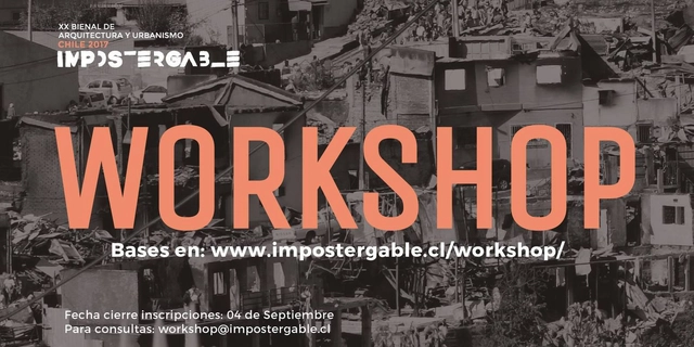 Workshop Bienal do Chile 2017: Chamada internacional para estudantes  - Imagem de Destaque