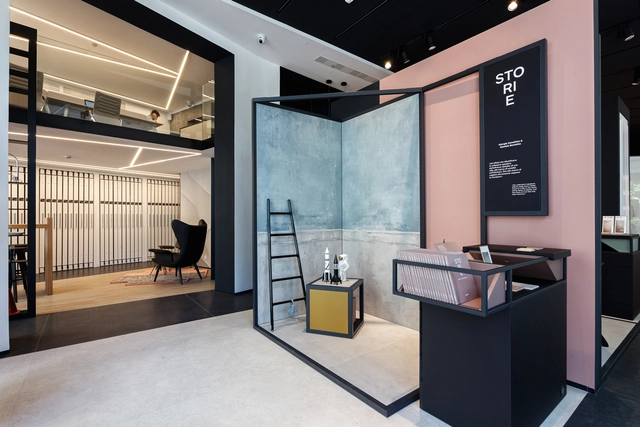 Showroom pointONE / Suto Interior Architects - Diseño De Interiores