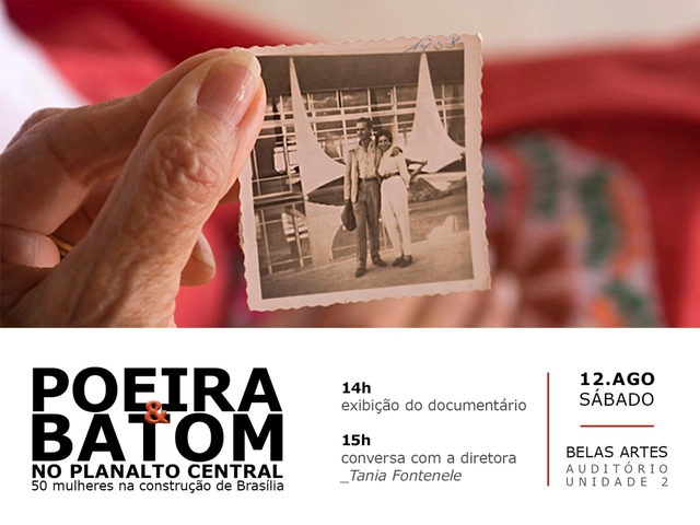 Exibição do documentário "Poeira e Batom" - Imagem de Destaque