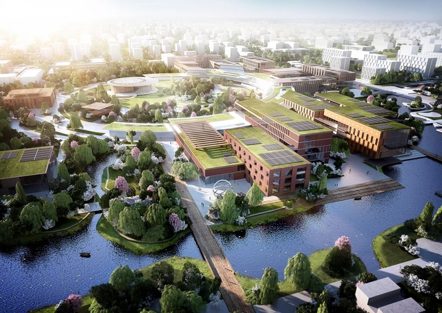 杭州即将成立西湖大学，由 HENN 海茵建筑打造“一湖一江一岛”式校园 - 主图