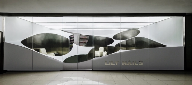 “微山丘” Lily Nails 美甲美睫店 / 建筑营设计工作室 - 零售建筑