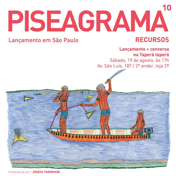 Lançamento da revista PISEAGRAMA 10 em São Paulo - Imagem de Destaque