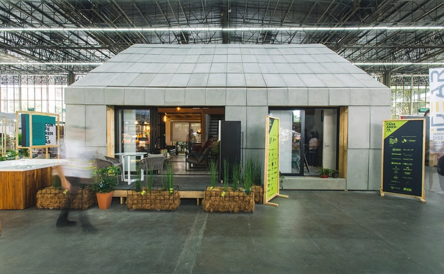 En 4 días se levantó una vivienda modular hecha en fabricación digital para la Feria de Diseño en Medellín - Imagen Principal