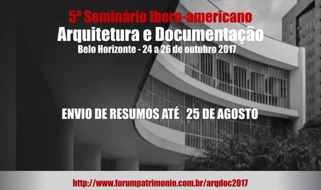 5° Seminário Ibero-americano Arquitetura e Documentação - Imagem de Destaque