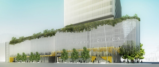 IAARQ y Miró Rivera Architects diseñan torre de uso mixto en Monterrey, México - Imagen Principal