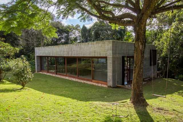Lounge Y / Nommo Arquitetos - Alojamentos, Jardim, Fachada, Floresta