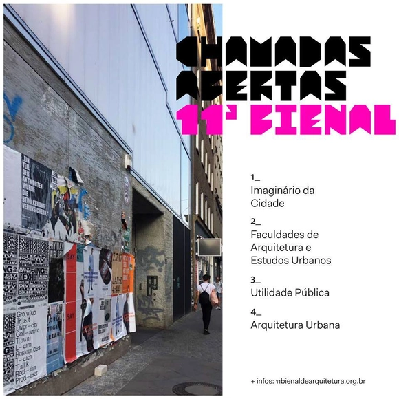 Faça parte do Observatório da 11ª Bienal de Arquitetura de São Paulo através das chamadas abertas - Imagem de Destaque