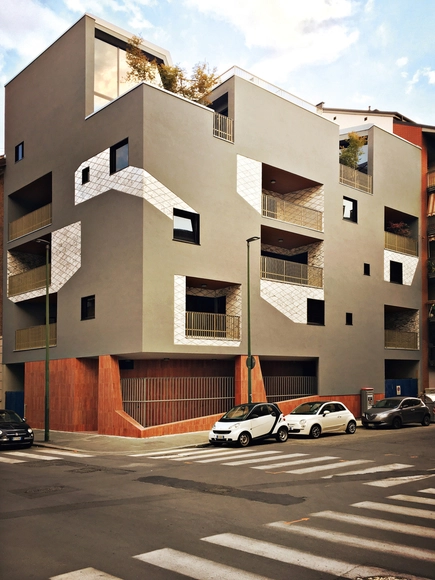 都市装饰住宅楼 / Marcante-Testa (UdA) - 公寓
