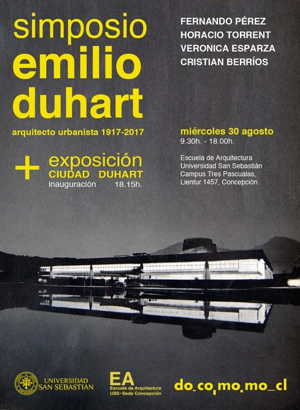 Simposio "Emilio Duhart Arquitecto Urbansita 1917-2017" - Imagen Principal