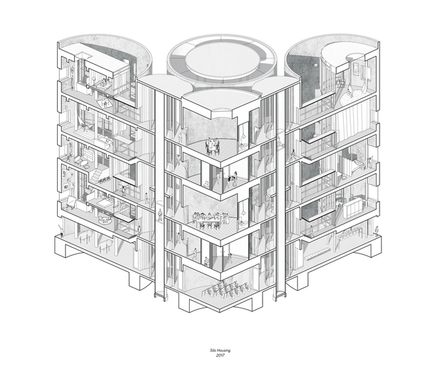 80 increíbles dibujos arquitectónicos de este 2017 - Imagen Principal