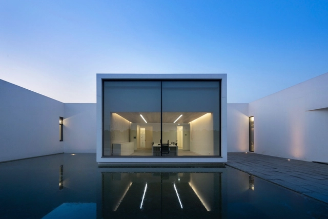 Laboratory for Shihlien Biotech Salt Plant / WZWX Architecture Group  - Laboratory, Facade, Door, Table, Chair
