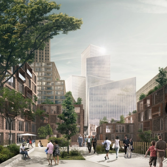Schmidt Hammer Lassen divulga projeto icônico para Detroit - Imagem de Destaque