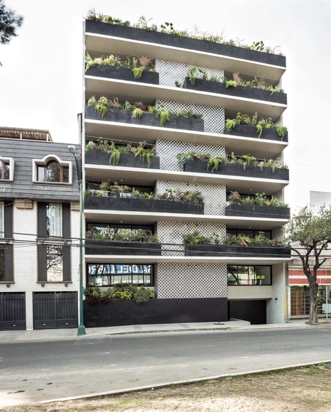 Barranca del Muerto 14 / dmp arquitectura - Vivienda Colectiva, Fachada