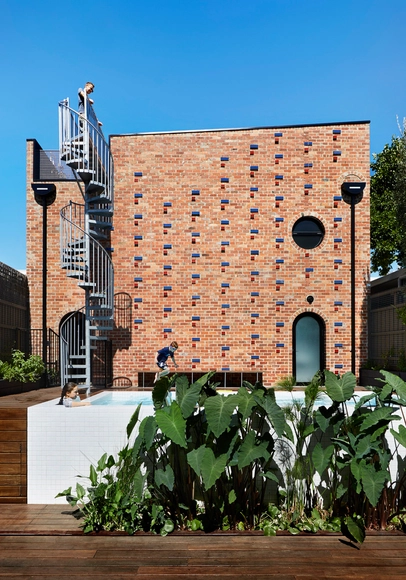 Brickface House / Austin Maynard Architects - Exterior Photography, Houses, Facade