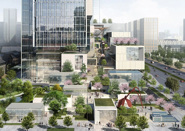 EID Architecture busca redefinir o programa de uso misto de alta densidade na China - Imagem de Destaque