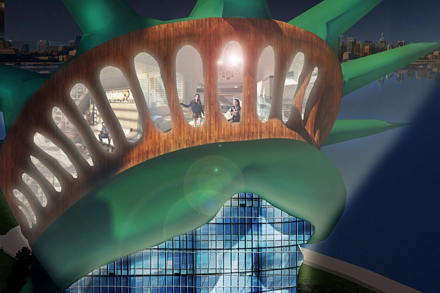 Statue of Liberty "Luxury Makeover" Calls Out Contemporary Development Practices - Featured Image