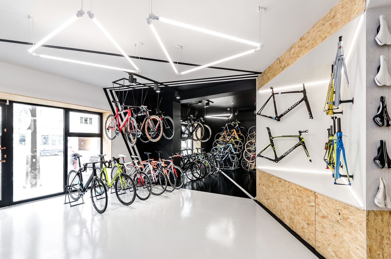 VELO7 Cycle Shop mode lina architekci ArchDaily