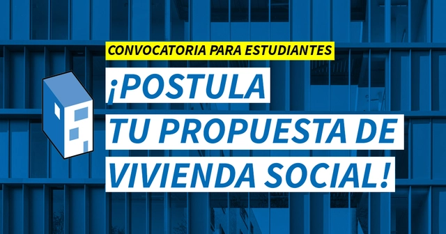 Buscamos las mejores propuestas de vivienda social. ¡Postula la tuya! - Imagen Principal