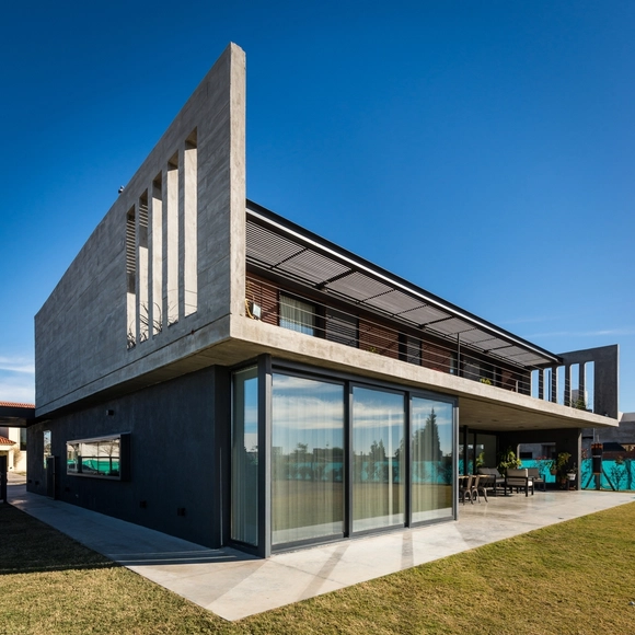 Casa Cañuelas / LN Arquitectura - Casas, Fachada, Puerta