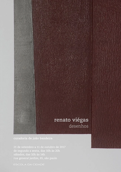 Exposição Renato Viégas - Desenhos na Escola da Cidade - Imagem de Destaque