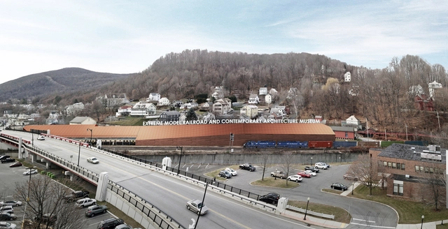 Gehry Partners é selecionado para assumir o projeto do Extreme Model Railroad Museum - Imagem de Destaque