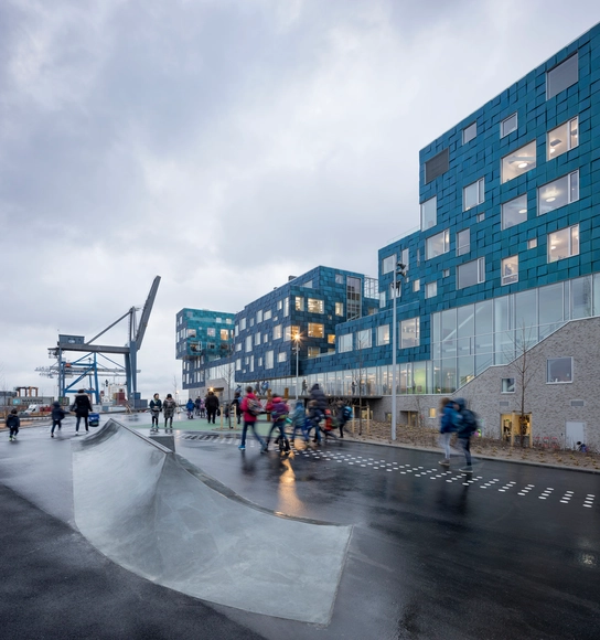 Escuela Internacional de Copenhague Nordhavn / C.F. Møller - Escuelas
