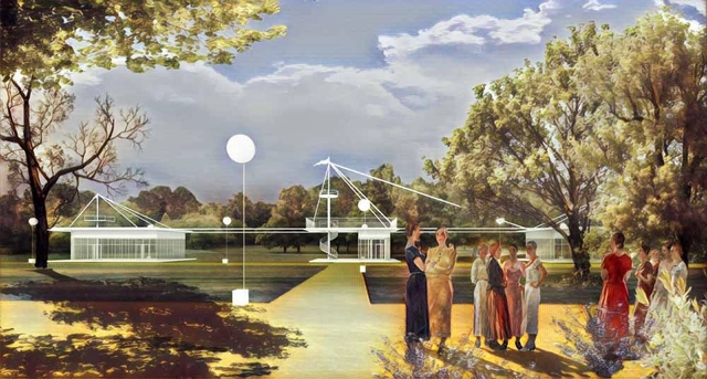 Kleinewelt Architekten and Citizenstudio Envision Moscow's Gateway to the Five Seas - Monuments