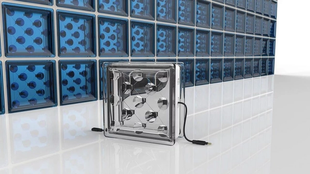 Solar Squared: Un bloque de vidrio que genera energía eléctrica - Imagen Principal