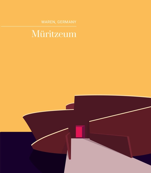 Monumental Minds: ilustrações do legado arquitetônico escandinavo - Cinema E Arquitetura