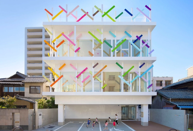 Jardín Infantil Creche Ropponmatsu  / Emmanuelle Moureaux Architecture + Design - Guardería