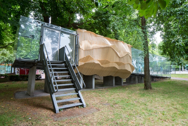 屈米馆大胆升级,变身迷幻“漂浮馆” / Academy of Architecture Groningen - 展馆