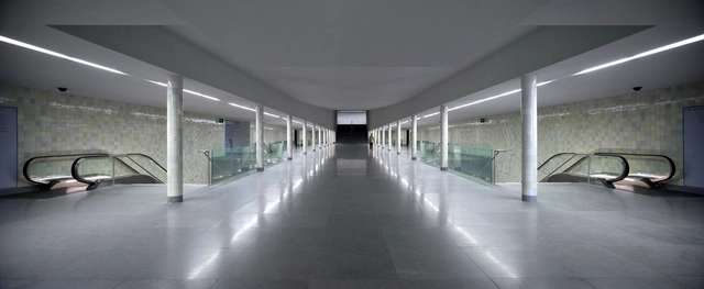 Metrô do Porto pelas lentes de Fernando Guerra - Imagem de Destaque
