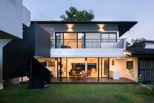 “非黑即白”住宅 Eigent House / Fabian Tan Architect - 更新项目