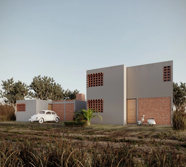 En Guanajuato, México: Prototipo para INFONAVIT, por SURarquitectura - Imagen Principal