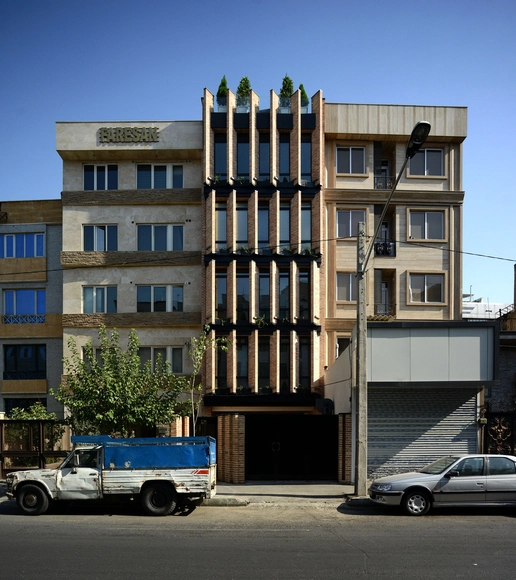 Sarmashgh Office / Kohankhesht Architecture Group - Office Buildings, Facade, Balcony