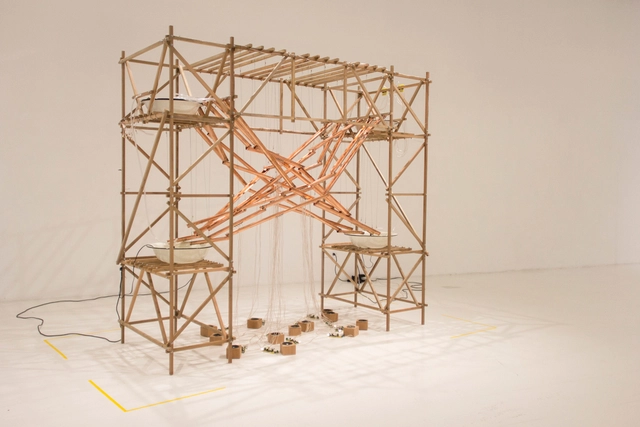 El agua se materializa constructivamente a través del trabajo artístico de Claudia González - Imagen Principal
