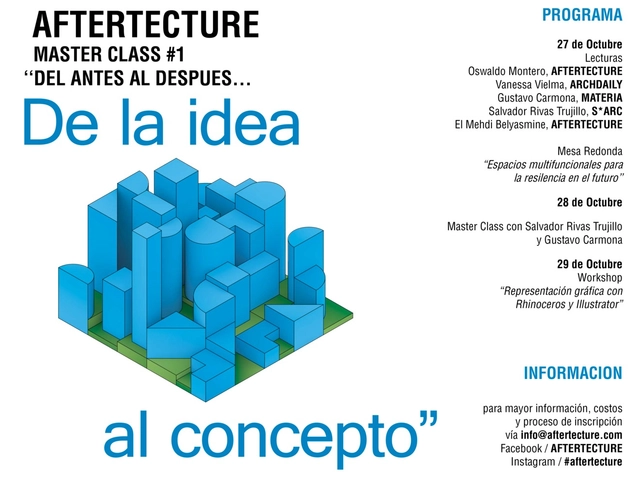 Master Class "Espacios multifuncionales para la resilencia en el futuro’’ - Imagen Principal