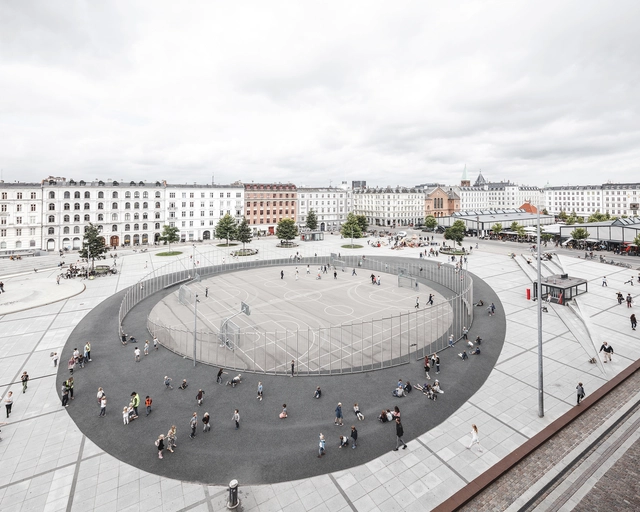 Plaza Israel Plads / Sweco Architects + Cobe - Plaza