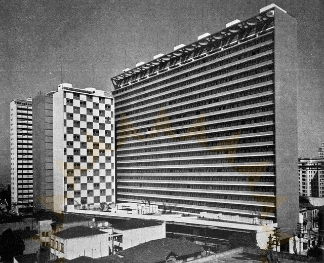 Clássicos da Arquitetura: Edifício Nações Unidas / Abelardo Riedy de Souza - Apartamentos, Fachada, Urbano
