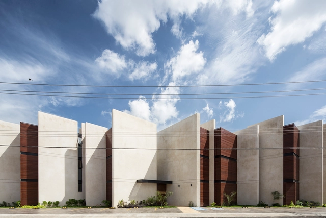 高墙竖立的集合住宅 SALVATIERRA 150 / P11 ARQUITECTOS - 集合住宅