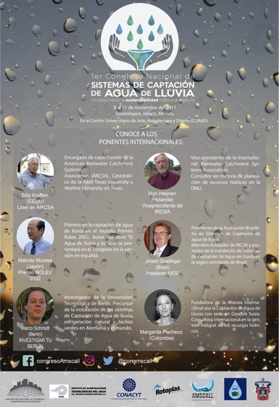 1er Congreso Nacional De Sistemas de Captacion De Agua De Lluvia - Imagen Principal