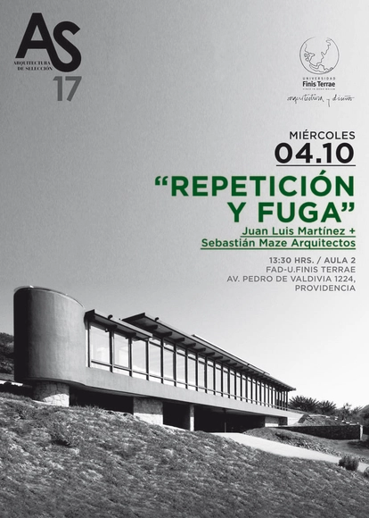 Conferencia 'Repetición y Fuga' a cargo de Juan Luis Martínez y Sebastián Maze - Imagen Principal