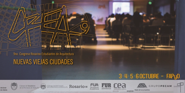 9° Congreso Rosarino Estudiantes de Arquitectura: nuevas viejas ciudades - Imagen Principal