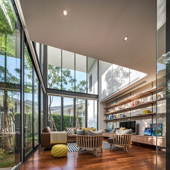 Y House / Anonym - Houses, Deck, Facade, Beam, Chair, Table