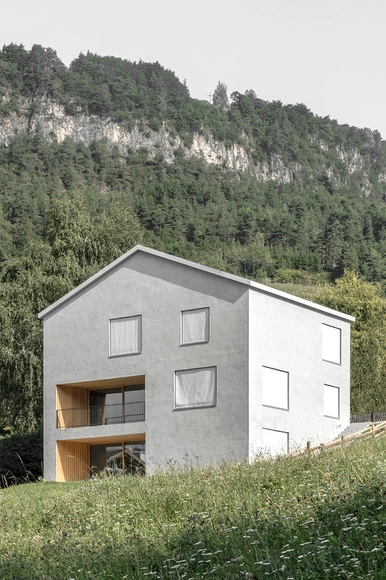 Haus am Hörmannweg / Architect Daniel Ellecosta - Houses, Facade, Door, Forest