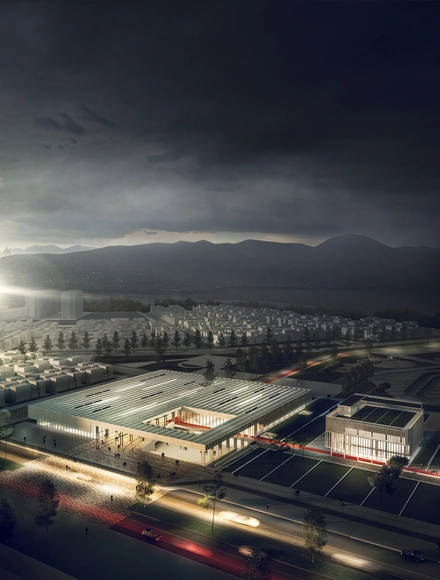 Concurso público de anteproyecto arquitectónico para el diseño de un centro deportivo, recreativo y cultural en el parque Fontanar del Río Bogotá / DARP - De Arquitectura y Paisaje - Centro Cultural