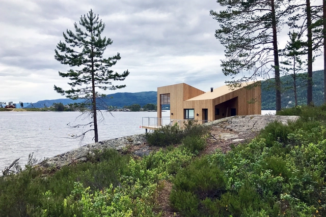 26平方米湖边小屋，独钓寒江水 Nisser Micro Cabin / Feste Landscape / Architecture - 独立住宅