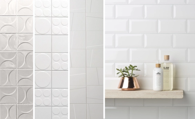 4 Eye-Catching White Tiles to Use in Your Next Project - Featured Image