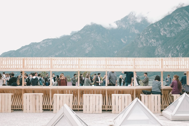 Chiasma#124949 / Associazione Acropoli - Temporary Installations, Facade