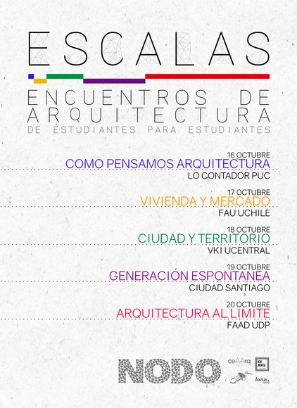 ESCALAS: Encuentros de Arquitectura de Estudiantes para Estudiantes - Imagen Principal
